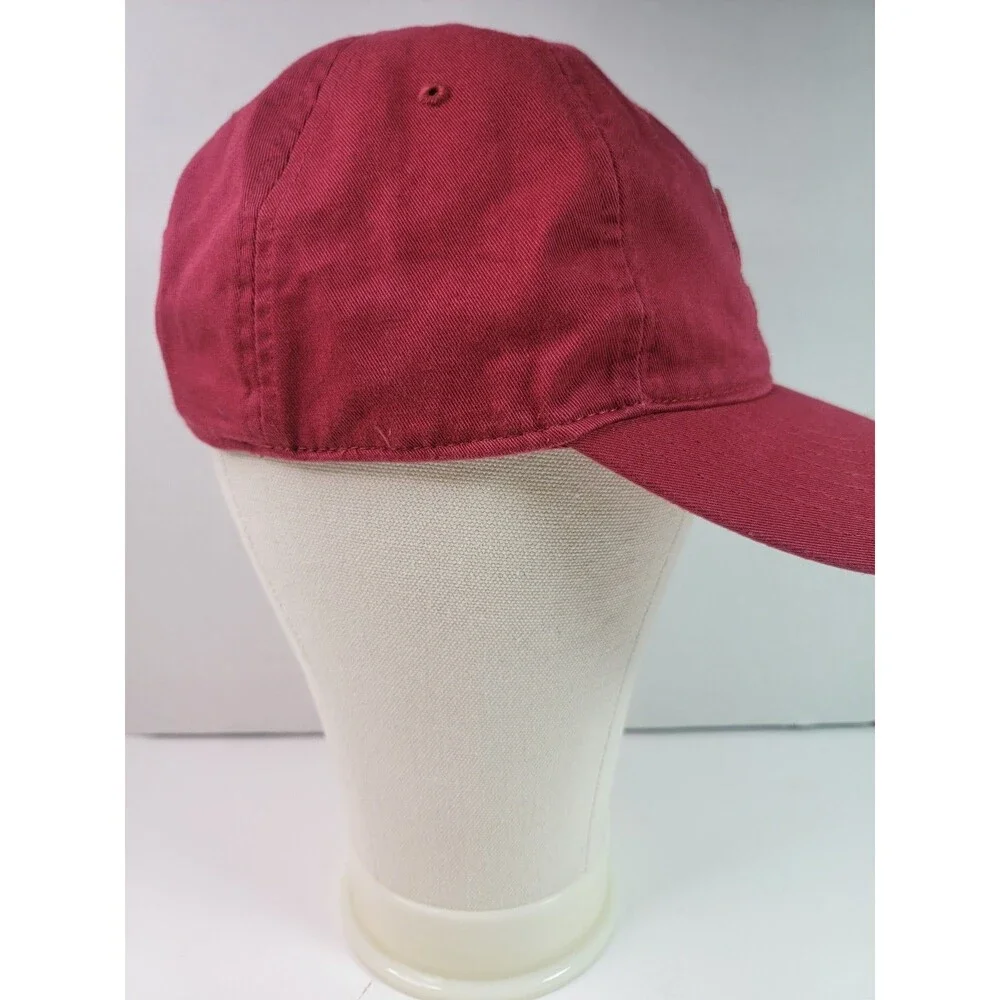 Nike Stanford Cardinal Red Adjustable Hat Cap S Logo Buck Cardinal Club